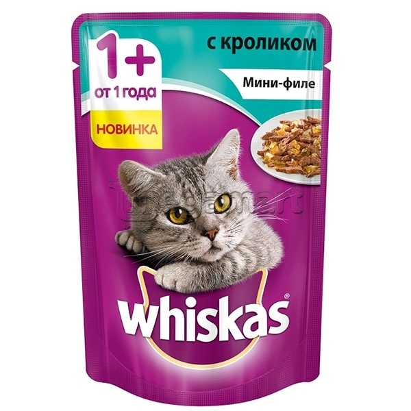 Жидкий корм Whiskas Мини-филе 