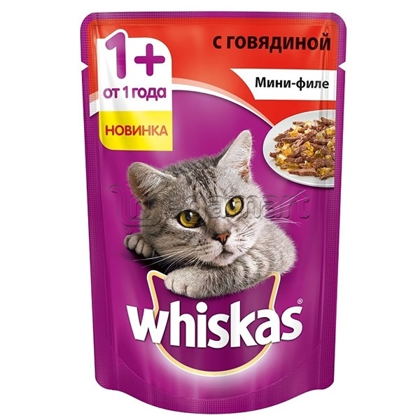 Həlimli yem Whiskas Mini-file