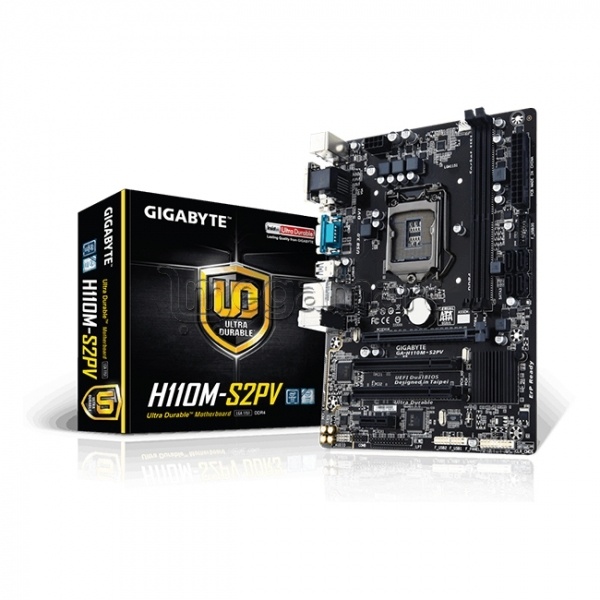 Материнская плата Gigabyte GA-H110M-S2PV