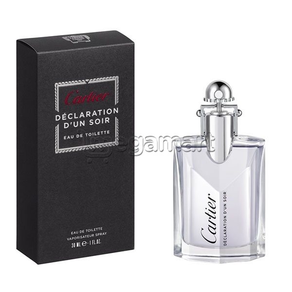 Kişilər üçün ətir Cartier Declaration D'un Soir EDT 30 ml 