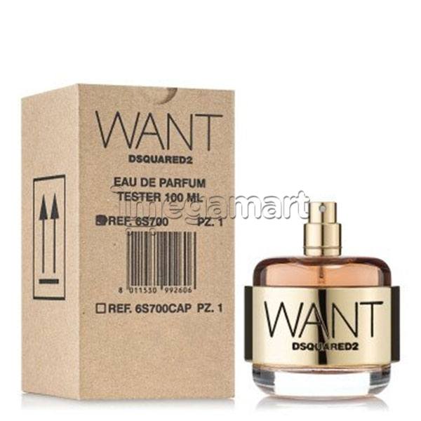 Духи для женщин DSquared2 Want EDP 100 мл тестер 