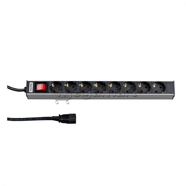 Сетевой фильтр Hyperline PDU SHT19-8SH-S-2.5EU