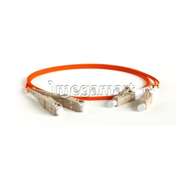 Кабель Hyperline FC-D2-50-LC/PR-SC/PR-H-2M-LSZH-OR