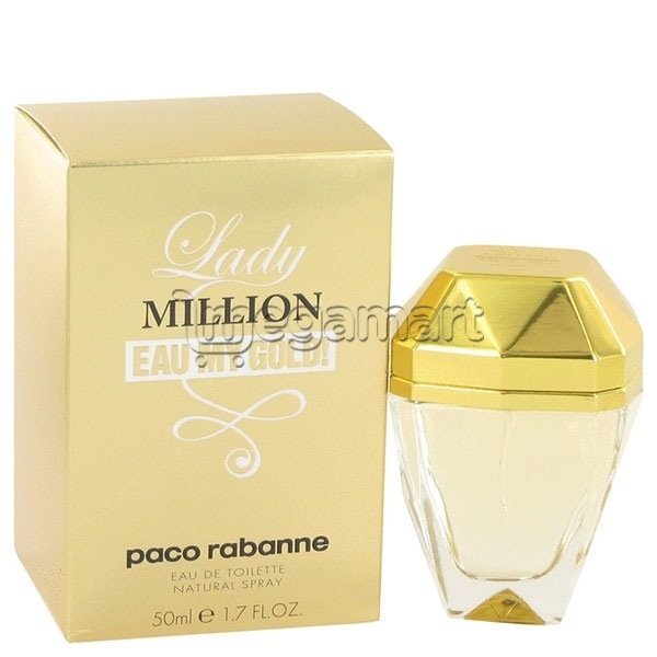 Qadınlar üçün ətir Paco Rabanne Lady Million Eau My Gold! EDT 50 ml 