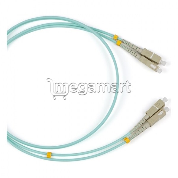 Кабель Hyperline FC-D2-504-LC/PR-ST/PR-H-10M-LSZH-AQ