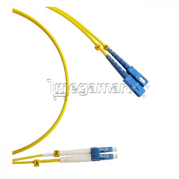 Kabel Hyperline FC-D2-9-LC/UR-SC/UR-H-2M-LSZH-YL