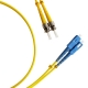 Kabel Hyperline FC-D2-9-ST/UR-ST/UR-H-3M-LSZH-YL