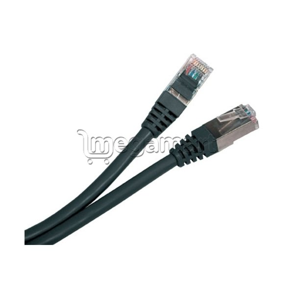 Кабель Hyperline PC-LPM-STP-RJ45-RJ45-C5e-1.5M-LSZH-BK
