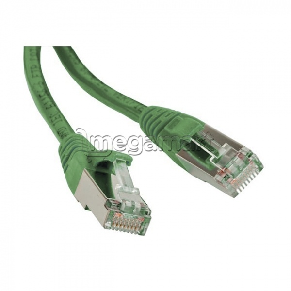 Kabel Hyperline PC-LPM-STP-RJ45-RJ45-C5e-1.5M-LSZH-GN