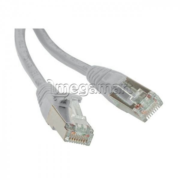 Кабель Hyperline PC-LPM-STP-RJ45-RJ45-C5e-1M-LSZH-GY