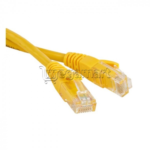 Кабель Hyperline PC-LPM-UTP-RJ45-RJ45-C5e-0.5M-LSZH-YL