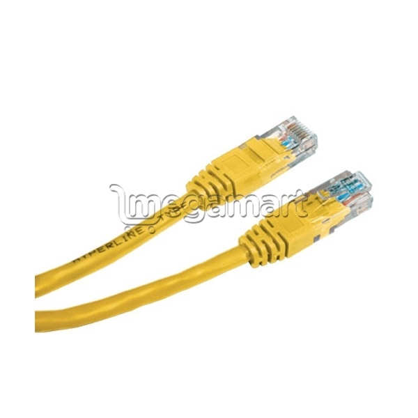 Kabel Hyperline PC-LPM-UTP-RJ45-RJ45-C5e-1M-LSZH-YL