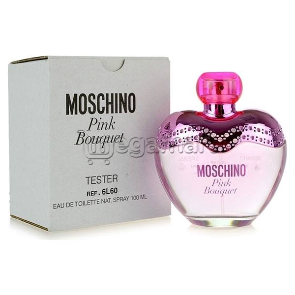 Qadınlar üçün ətir Moschino Pink Bouquet EDT 100 ml tester 