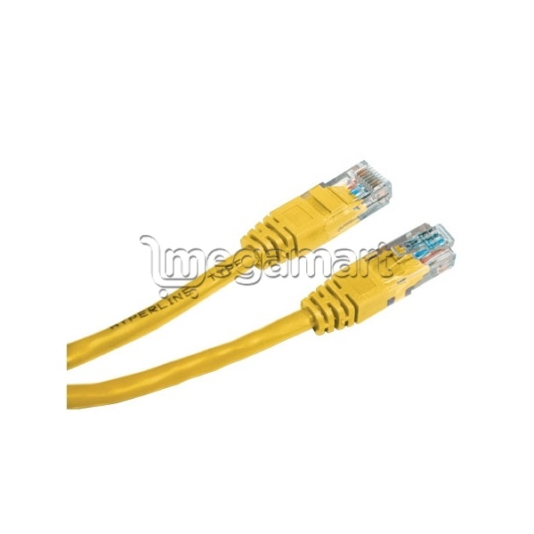 Kabel Hyperline PC-LPM-UTP-RJ45-RJ45-C5e-5M-LSZH-YL
