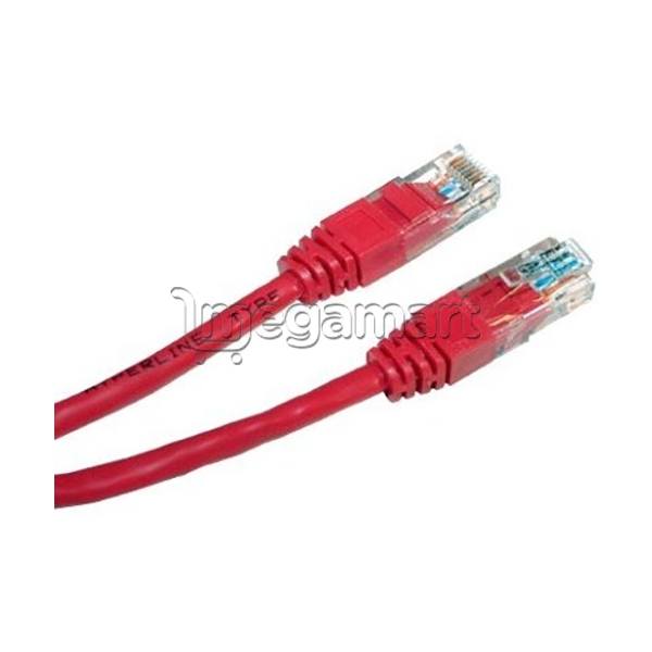 Кабель Hyperline PC-LPM-UTP-RJ45-RJ45-C6-1M-LSZH-RD
