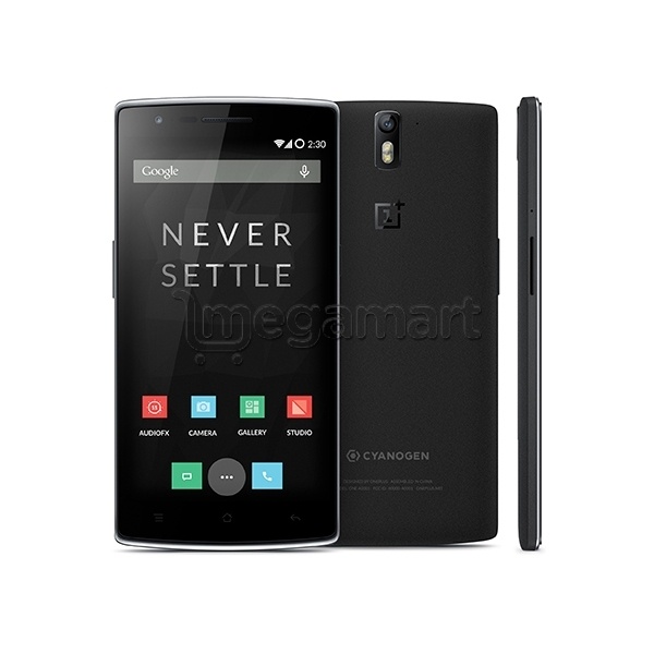Mobil telefon OnePlus One qara