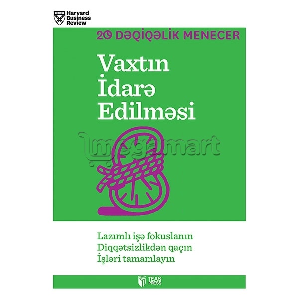 Kitab "Vaxtın idarə edilməsi" 