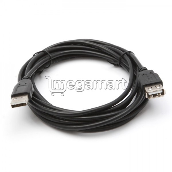 Kabel Vcom USB 2.0 Am-Af 5 m