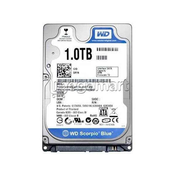 Жесткий диск Western Digital Scorpio Blue 1 Тб (WD10JPVX)