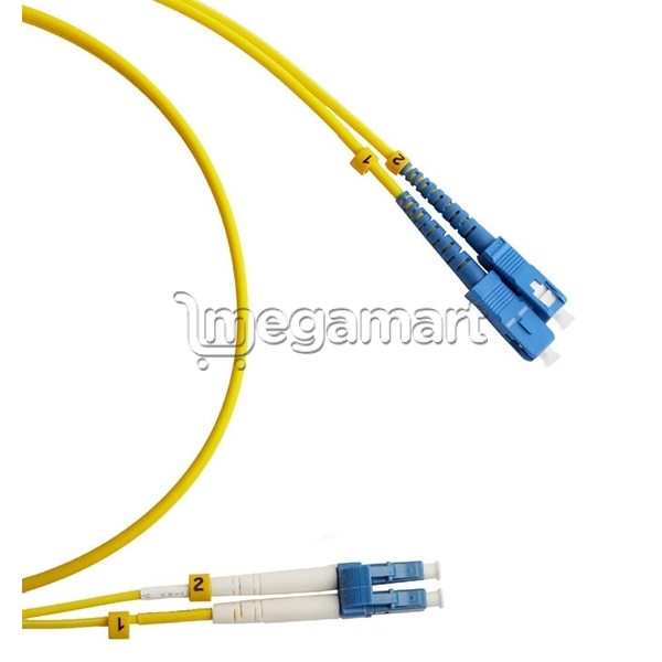 Kabel Hyperline FC-D2-9-LC/UR-SC/UR-H-3M-LSZH-YL