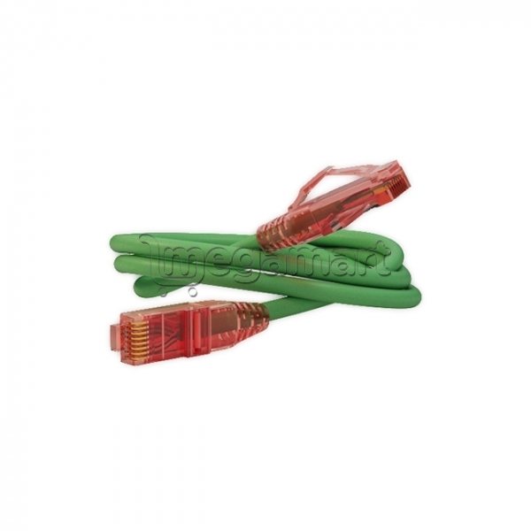 Кабель Hyperline PC-LPM-UTP-RJ45-RJ45-C6-1M-LSZH-GN 1 м