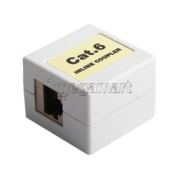 Адаптер Hyperline CA-8P8C-C6-SH-F-WH