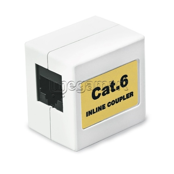 Адаптер Hyperline CA-8P8C-C6-SH-H-WH