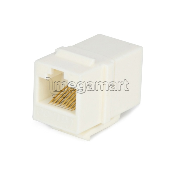 Адаптер Hyperline CA2-KJ-C5e-WH