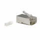 Адаптер Hyperline PLUG-8P8C-U-C6-SH
