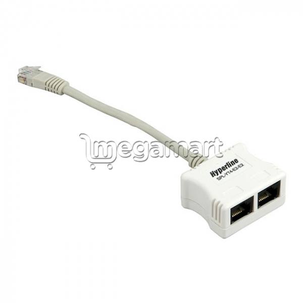 Adapter Hyperline SPL-YT4-E2-U2