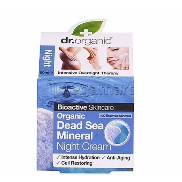 Крем Dr.Organic Dead Sea Mineral Night Cream (5360)  