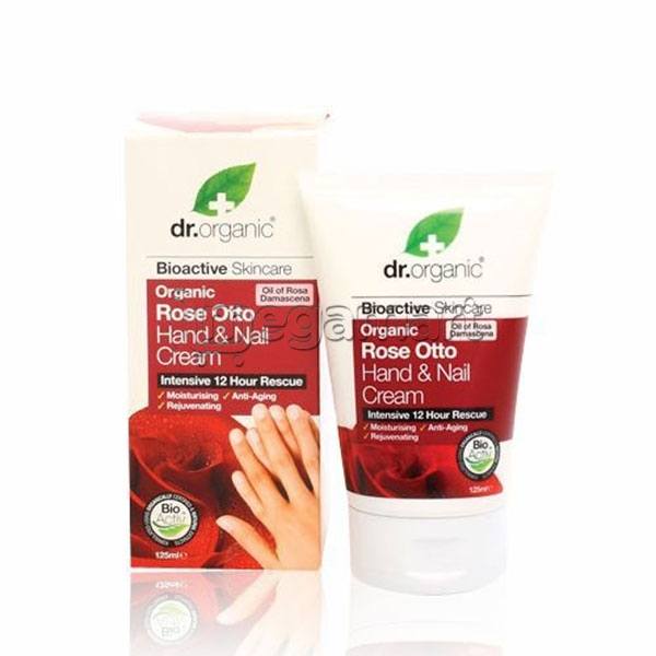 Крем Dr.Organic Rose Otto Hand & Nail Cream (2970) 