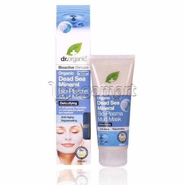 Маска Dr.Organic Dead Sea Minerals Bio-Plasma Mud Mask (5186)  