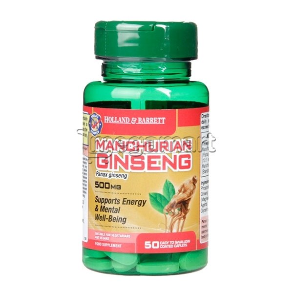Спортивное питание Holland & Barrett Manchurian Ginseng (3110) 