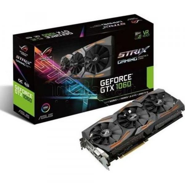 Видеокарта Asus Strix GTX 1060 6 Гб