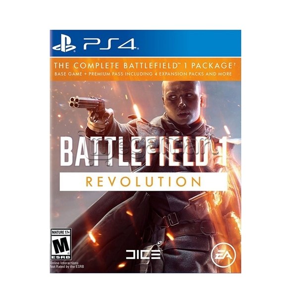 Игровой диск Battlefield 1 revolution