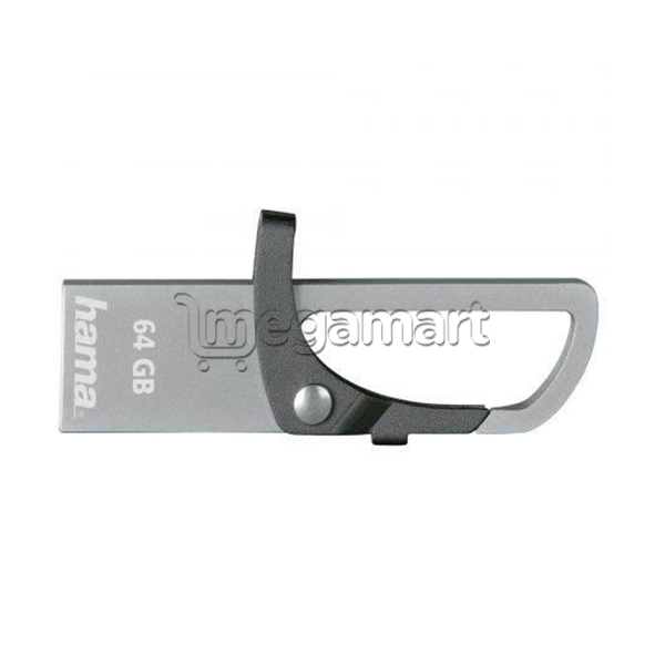 Флеш память Hama Hook-Sty 64 Гб (4047443213907)