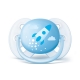 Пустышка Philips Avent Ultra soft Космос голубая