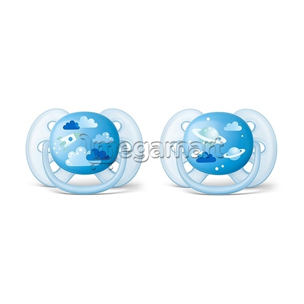 Пустышка Philips Avent Ultra soft Космос SCF222/22