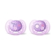 Пустышка Philips Avent Ultra soft Космос 6-18 фиолетовая