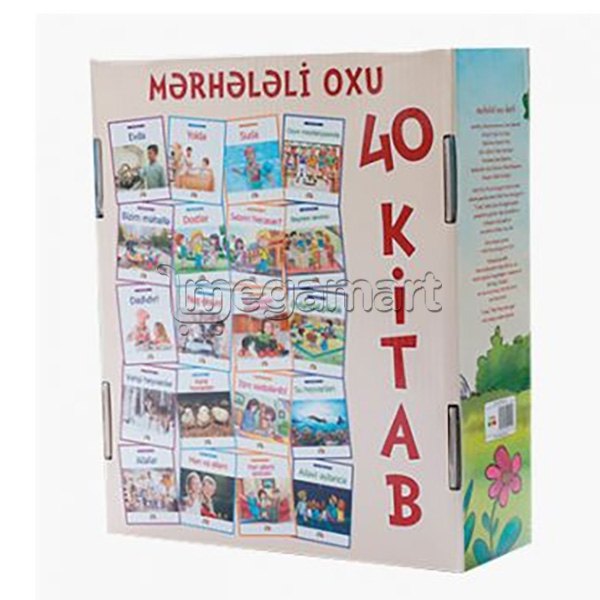 Kitab "Mərhələli Oxu - 40 kitab"