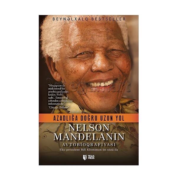 Kitab "Nelson Mandelanın avtobioqrafiyası"