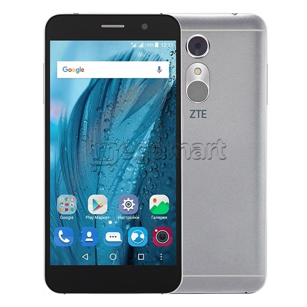 Мобильный телефон ZTE Blade A910 16 Гб серый