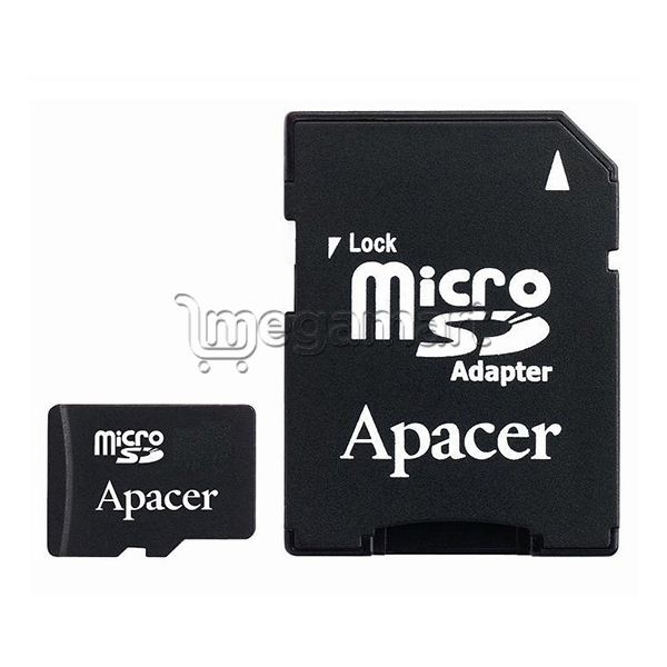 Карта памяти Apacer AP64GMCSX10U1-R 64 Гб