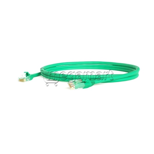 Кабель Hyperline PC-LPM-UTP-RJ45-RJ45-C5e-0.5M-LSZH-GN 0.5 м