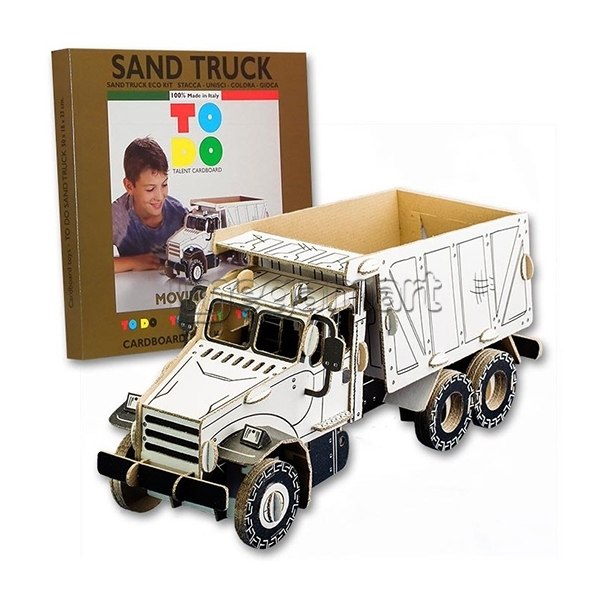 Бумажный конструктор ToDo Sand Truck