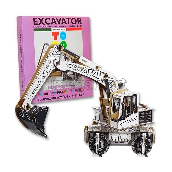 Бумажный конструктор ToDo Excavator