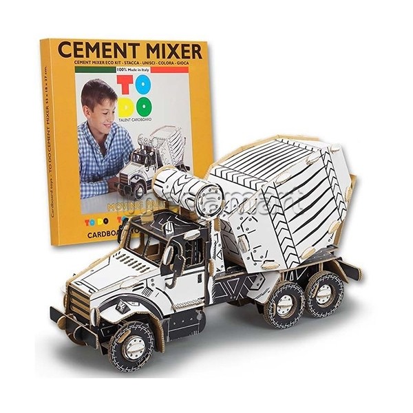 Бумажный конструктор ToDo Cement Mixer