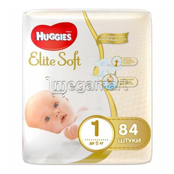 Подгузник Huggies Elite Soft N-1