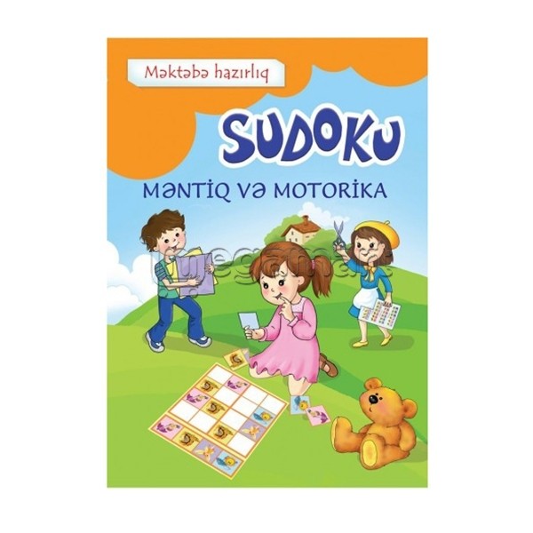 Kitab "Məntiq motorika, Sudoku"